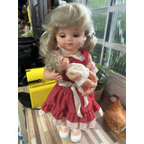 Boneca Antiga Mãezinha Estrela _ Funcionando!