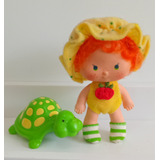 Boneca Apple Dumplin Maçãzinha + Pet Kenner Moranguinho Rara