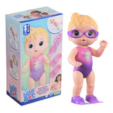 Boneca Baby Alive Bebê Piscina Loira - Hasbro
