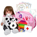 Boneca Baby Alive Pandinha Gi Fofa 19 Itens Fada Madrinha