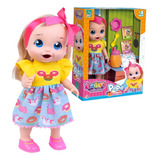 Boneca Baby Collection Alive Papa Divertido Super Toys