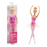 Boneca Barbie Bailarina Loira Original Mattel