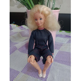 Boneca Barbie Ciclista Antiga Anos 80