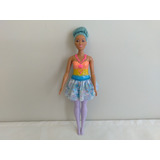 Boneca Barbie Dreamtopia Fada Cabelo Azul Mattel 