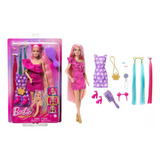 Boneca Barbie Fashion Totally Hair Neon Loira Hkt95 Mattel
