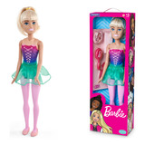 Boneca Barbie Large Doll Bailarina Mattel Gigante 69cm Pupee