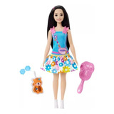 Boneca Barbie My First 34cm - Bota Branca - Mattel Hll18