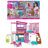 Boneca Barbie Nova Casa Malibu Casa De Férias 115cm Mattel