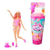 Boneca Barbie Pop Reveal Frutas 8 Surpresas - Morango Mattel