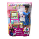 Boneca Barbie Quero Ser Professora Hcn20 Mattel