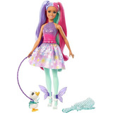 Boneca Barbie Touch Of Magic Com Acessórios Mattel Hlc34