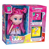 Boneca C/ Acessórios Surpresas - Happy Surprise - Super Toys