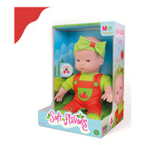 Boneca De Pano Com Cheirinho Moranguinho Macia Coleção Soft