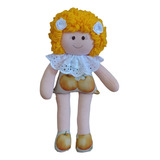 Boneca De Pano Para Colecionar E Brincar