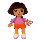 Boneca De Pelúcia Dora Aventureira Ty Babies 15cm