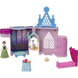 Boneca Disney Frozen Castelo Empilhável Da Anna Com Olaf 