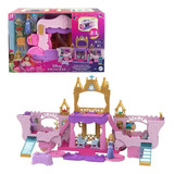 Boneca Disney Princesa Carruagem 2x1 Castelo Transformação