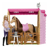 Boneca Estabulo Dos Sonhos Barbie The Great Horse Chase Luxo