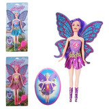 Boneca Fada Com Asas Estilo Barbie Com Luz E Som + Pente