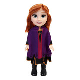 Boneca Frozen Anna Articulada Com 38cm Disney Multikids