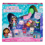 Boneca Gabby's Dollhouse Com 7 Personagens Festa De Dança