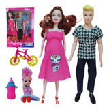 Boneca Grávida Tipo Barbie Ken Promoção Barato Frete Gratis