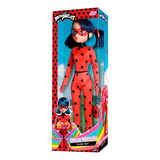Boneca Ladybug Miraculous Large Doll C/ Ioiô 55cm Baby Brink