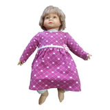 Boneca Loira Antiga Da Diver Toys 55cm. Linda E Fofa (g10)