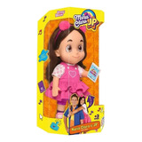 Boneca Maria Clara Mecanizada Fala 14 Frases Baby Brink 1055