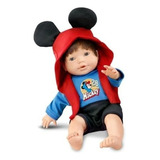 Boneca Mickey Mouse Menino Bebê Mania Roma Brinquedos