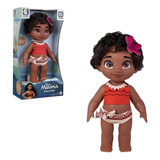 Boneca Moana Bebê Disney Baby Animator Nacional 2504