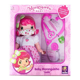 Boneca Moranguinho Dodói Com Mascara E Acessórios Faz Xixi