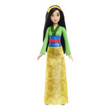 Boneca Mulan Articulada Com Acessórios Disney Princesa