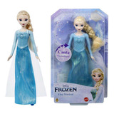 Boneca Original Disney Frozen Elsa Musical Mattel