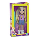 Boneca Polly Pocket 36cm Férias Praia Acessórios Mattel