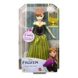 Boneca Princesa Anna Musical Disney Frozen Mattel