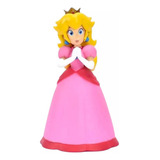 Boneca Princesa Peach Super Mario Action Figure Colecionável