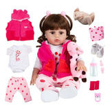 Boneca Reborn C/ Girafinha