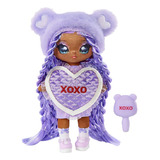 Boneca Surprise Eva Evermore Xoxo Roxa 581314 Sweetest Heart