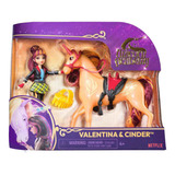Boneca Valentina E Unicórnio Cinder - Academia Unicórnio