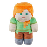 Bonecas Macias Minecraft Basic Plush Character, Brinquedos E