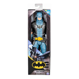 Boneco 30 Cm Do Batman Com Sobretudo Preto - Dc Comics