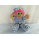 Boneco Antigo Raro Duende Troll Glasslite 30 Cm