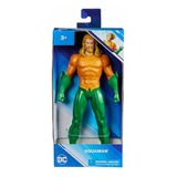 Boneco Aquaman De 24cm - Colecionável Dc Comics