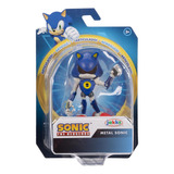 Boneco Articulado Metal Sonic De 6cm - Sonic