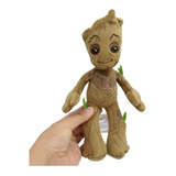 Boneco Baby Groot 22cm Pelúcia - Frete Grátis