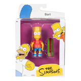 Boneco Bart De 9cm Com Skate - Os Simpsons