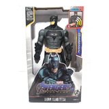 Boneco Batman Com Luz E Som 30 Cm Articulado Liga Da Justiça