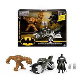 Boneco Batman Com Moto E Cara De Barro - Sunny