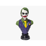 Boneco Busto Coringa Batman Heath Ledger Em Resina 15cm